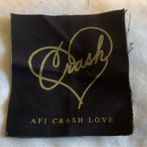 AFI Crash Love Vintage Patch